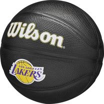 Krepšinio kamuolys Wilson Team Tribute Los Angeles Lakers Mini, 3 dydis, juoda sp.