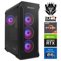 Стационарный компьютер Intop Ryzen 7 8700F, 2500 GB, DDR5 32 GB, SSD+HDD 500 GB 2 TB, Nvidia GeForce RTX 5070 12 GB GDDR7