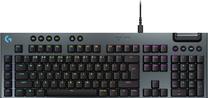 Laidinė žaidimų klaviatūra Logitech G915 X, Anglų (US), juoda sp./pilka sp.