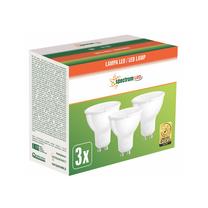 Lemputė Spectrum LED, MR16, 3000 °K, GU10, 6 W, 450 lm, 3 vnt.