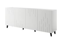 Komoda Cama Meble Bari, balta sp., 82 cm x 42 cm x 200 cm