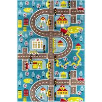 Ковер комнатные Conceptum Hypnose Trafik 690CCL1118, многоцветный, 200 см x 140 см