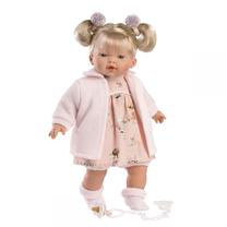 Lelle ar aksesuāriem Llorens Aitana 13352, 33 cm, rozā krās.