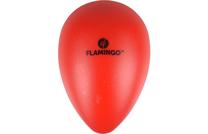 Žaislas šuniui, tąsymui Flamingo Egg Ovo, 18.5 cm, Ø 13 cm, raudona sp., M