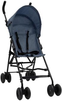 Sportinis vežimėlis VLX Baby Buggy, mėlyna sp./juoda sp.