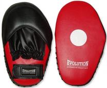 Boksa ķepas Evolution Training Paw TL-110, melna krās./sarkana krās.