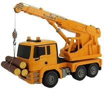 Rc кран ATA Crane Truck Mercedes Arocs DO-E526, 1:20, черный цв./oранжевый цв.