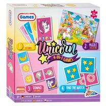 Настольная игра Grafix Unicorn 4in1 60491, EN DE ПЛ