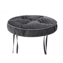 Lauko kėdės pagalvėlė Hobbygarden Zoska Fancy ZOFGRF3, tamsiai pilka sp., 38 x 38 cm