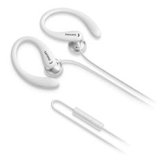 Laidinės ausinės Philips TAA1105WT/00, balta sp.