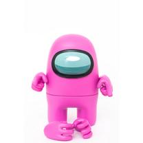 Фигурка-игрушка P.M.I Among Us Pink Crewmate, 18 см, розовый цв.