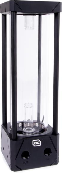 Pompa Alphacool Eisbecher Aurora D5 Acetal/Glas - 250mm, 7.7 cm, skaidri sp./juoda sp.