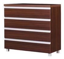 Komoda Bodzio Aga AG37, riešuto sp., 85 cm x 43 cm x 90 cm