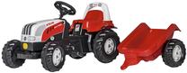 Traktors ar pedāļiem Rolly Toys Kid Steyr, balta krās./sarkana krās.