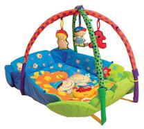 Коврик для занятий спортом K's Kids, 100 см x 100 см, многоцветный