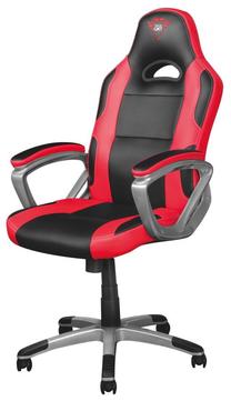 Spēļu krēsls Trust Ryon GXT 705, melna krās./sarkana krās.