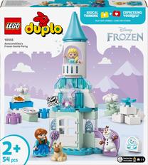 Konstruktorius LEGO® DUPLO® Disney Vakarėlis Anos ir Elzos „Ledo šalies“ pilyje 10455, 54 vnt.