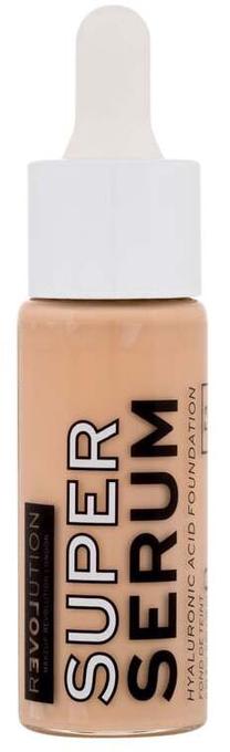 Skystas makiažo pagrindas Makeup Revolution London Super Serum, šviesiai ruda sp., f3, 25 ml