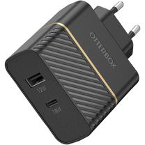Telefono įkroviklis Otterbox 78-52723 USB + USB-C 30W, USB/USB-C, juoda sp., 30 W