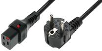 Kabelis Assmann Schuko/IEC IEC C19, Schuko, 2 m, melna krās.