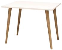 Rakstāmgalds Kalune Design Lery, 80 cm x 60 cm, 74 cm, brūna krās./balta krās.