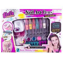 Набор для украшения ногтей для детей Girls Creator Nail Art Pens