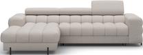 Kampinė sofa Felro Royal 18, smėlio sp., kairinė, 181 x 285 cm x 93 cm
