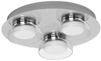 Nutivalgustus lagi Ledvance Wifi Smart+ Orbis Round AC36445, LED, 3000 - 6500 °K, 3 x 18 W, hõbe v. / hõbe v.