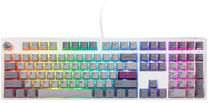 Vadu spēļu tastatūra Ducky One 3 One 3 Cherry MX Blue, Angļu (US), balts krās./pelēka krās./gaiši pelēka krās.