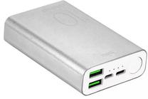 Lādētājs-akumulators (Power bank) Puro Compact, 10000 mAh, sudraba krās.