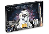 3D пазл NASA Giant 3D Moon Rocket 58129, 60 см x 90 см, многоцветный