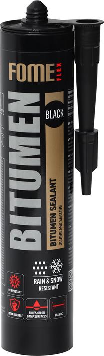 Hermētiķis BITUMEN FOME FLEX, melns krās., 0.3 l
