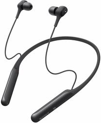Bezvadu austiņas Sony WI-C600N, melna krās.