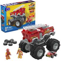 Konstruktorius Mattel Mega Bloks Hot Wheels Monster Trucks HW 5-Alarm Fire Truck HHD19, 284 vnt.
