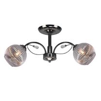 Светильник потолочный Candellux Lighting Cromat 32-51882, E27, 2 x 40 Вт, графитовый цв. / графитовый цв.