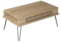 Kafijas galdiņš Kalune Design Ekol, ozola krās., 105 cm x 56 cm x 45.8 cm