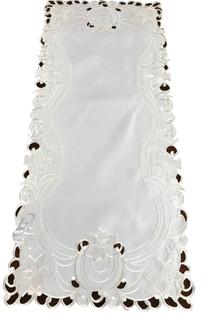 Galda celiņš taisnstūrveida OH-148-A, balta krās., 50 x 100 cm