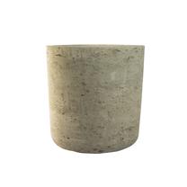 Gėlių vazonas Domoletti RP16-516 GR, keramika, Ø 30 cm, pilka sp.