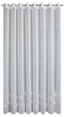 Dienas aizkari FAO-01, balta krās./sudraba krās., 300 cm x 250 cm