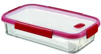 Пищевой контейнер Curver Smart Cook, 2 л, прозрачный цв./красный цв.