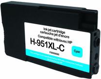 Tintes printera kasetne Uprint H-951XL-C-UP, zila krās.
