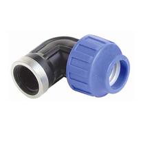 Vandentiekio alkūnė STP Fittings Sia, 1 colis - Vidinis sriegis, Ø25 mm, 90 °, 16 Bar