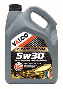 Motoreļļa Valco C-Protect 7.13B 5W - 30, sintētiskais, 5 l