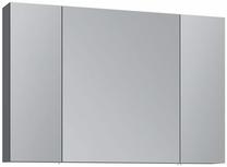 Piekarināms vannas istabas skapis ar spoguli Kalune Design Nuvola, antracīta krās., 16 cm x 97 cm x 66 cm
