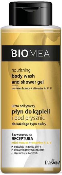 Kūno prausimosi želė Farmona Biomea Nourishing, 500 ml