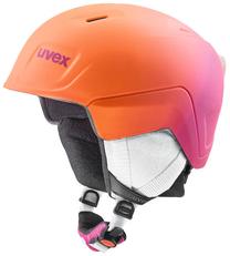 Slidinėjimo šalmas Uvex Manic Pro, oranžinė sp./rožinė sp., 46-50 cm