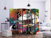 Širma Artgeist Street Movie Ii, įvairių spalvų, 225 cm x 172 cm