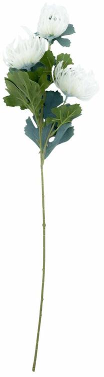 Dirbtinė gėlė Home4you Flowerly Mimosa, balta sp./žalia sp., 67 cm