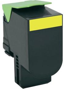 Tonerių kasetė Lexmark 80C2SY0, geltona sp.
