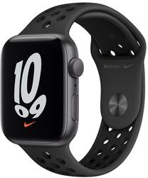 Viedais pulkstenis Apple Watch SE GPS 44mm, melns krās.